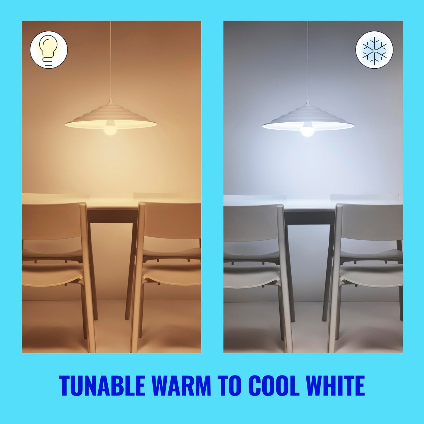 WiZ - A19 Color and Tunable White Bulb 556134