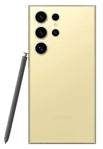 Unlocked Samsung Galaxy S24 Ultra 5G - 512GB - Titanium Yellow - SM-S928UZYFXAA