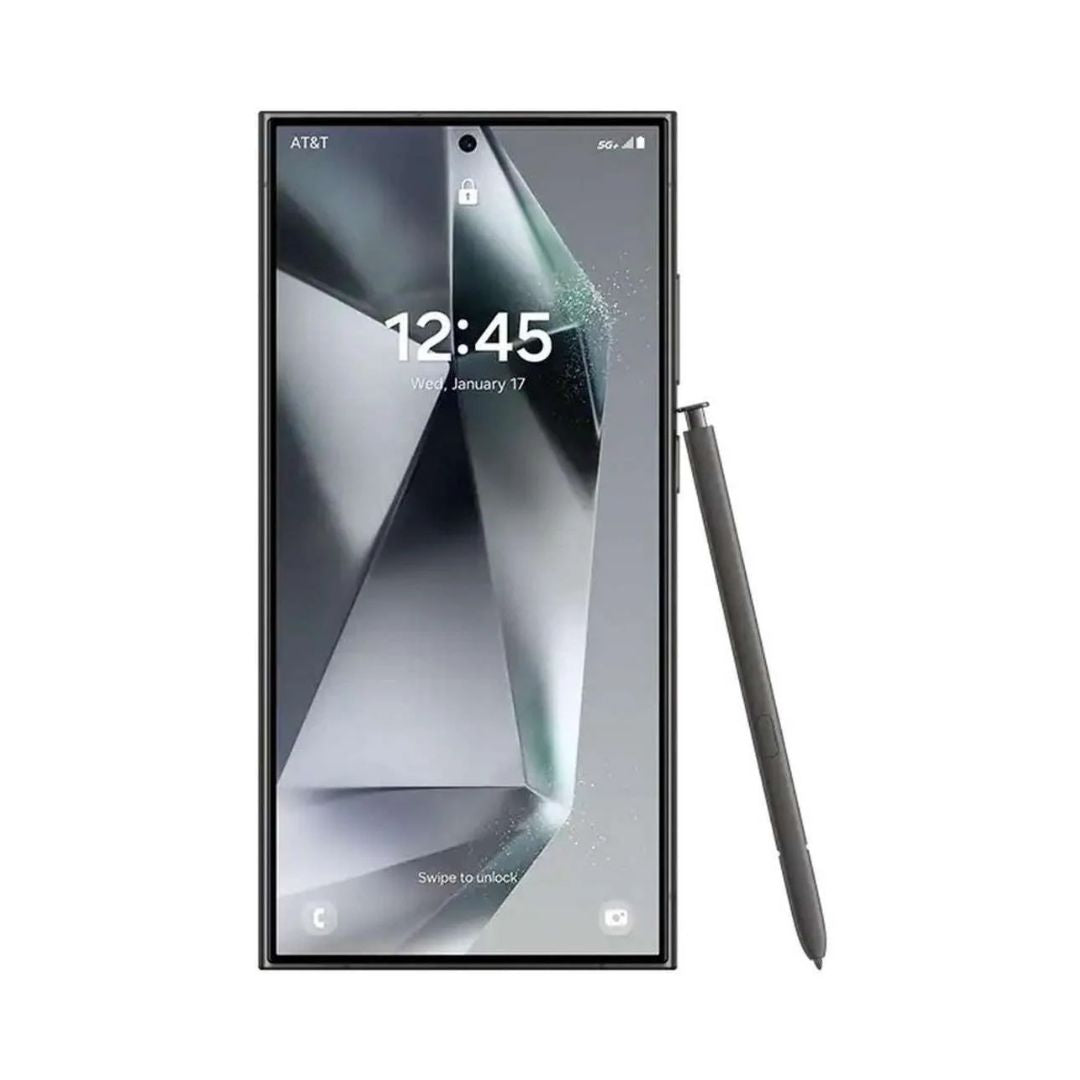 Unlocked Samsung Galaxy S24 Ultra 5G - 256GB - S-Pen - Titanium Black - SM-S928UZKEXAA
