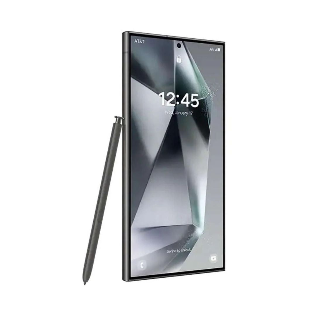Unlocked Samsung Galaxy S24 Ultra 5G - 256GB - S-Pen - Titanium Black - SM-S928UZKEXAA