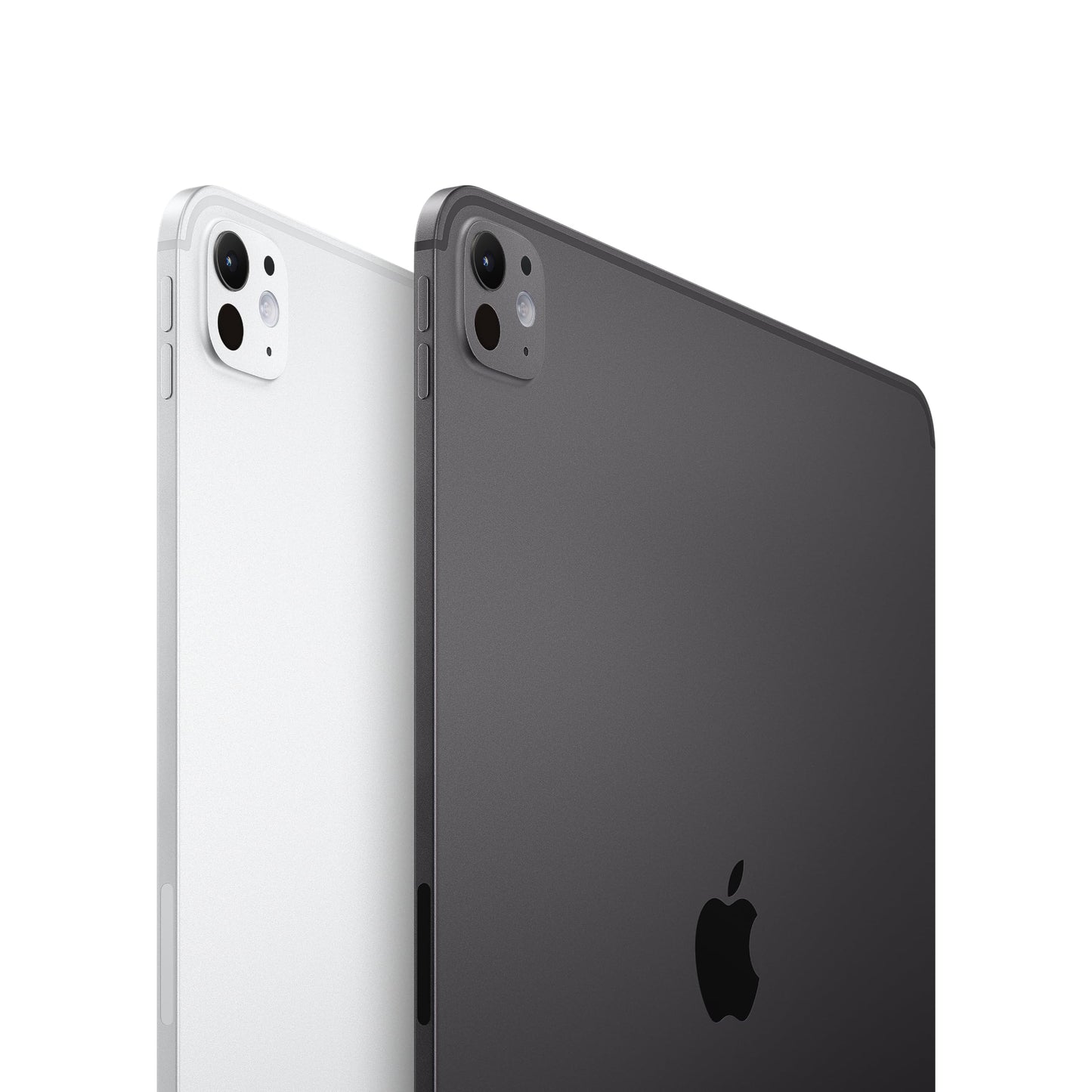 Apple - 11-inch iPad Pro M4 chip (Wi-Fi + Cellular) 256GB with Standard Glass - Space Black - MVW13LL/A