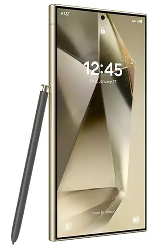 Unlocked Samsung Galaxy S24 Ultra 5G - 512GB - Titanium Yellow - SM-S928UZYFXAA