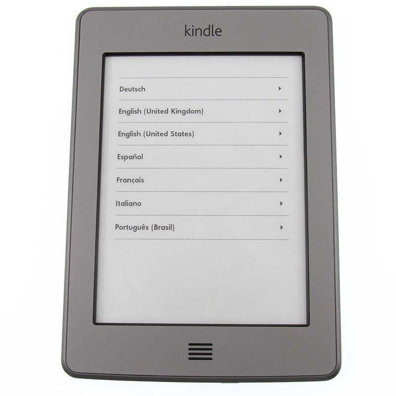 Amazon Kindle Touch 6" - 4th Generation (2011) - WiFi - Graphite - B005890G84