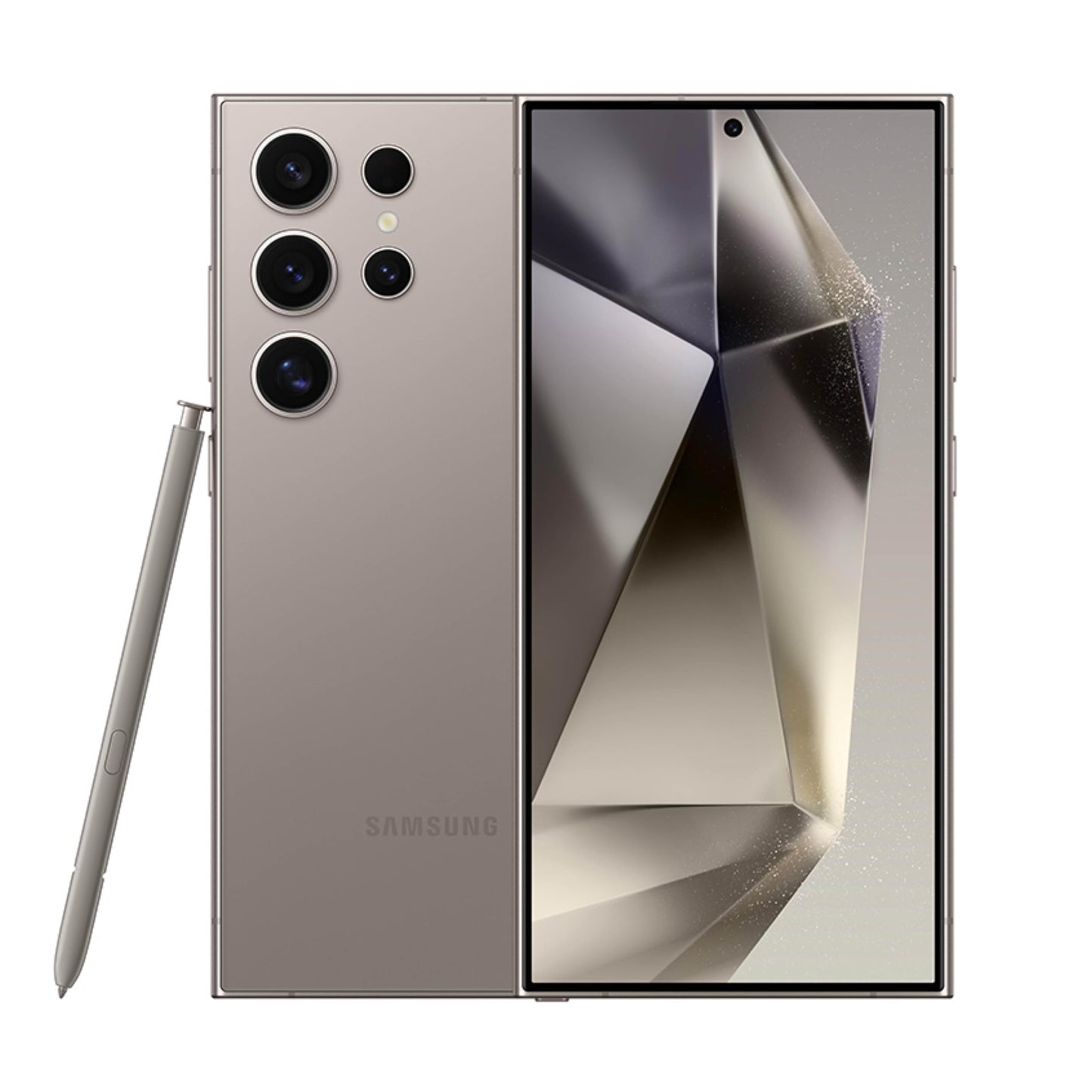 Unlocked Samsung Galaxy S24 Ultra 5G (with S-Pen) - 512GB - Titanium Gray - SM-S928UZTFXAA