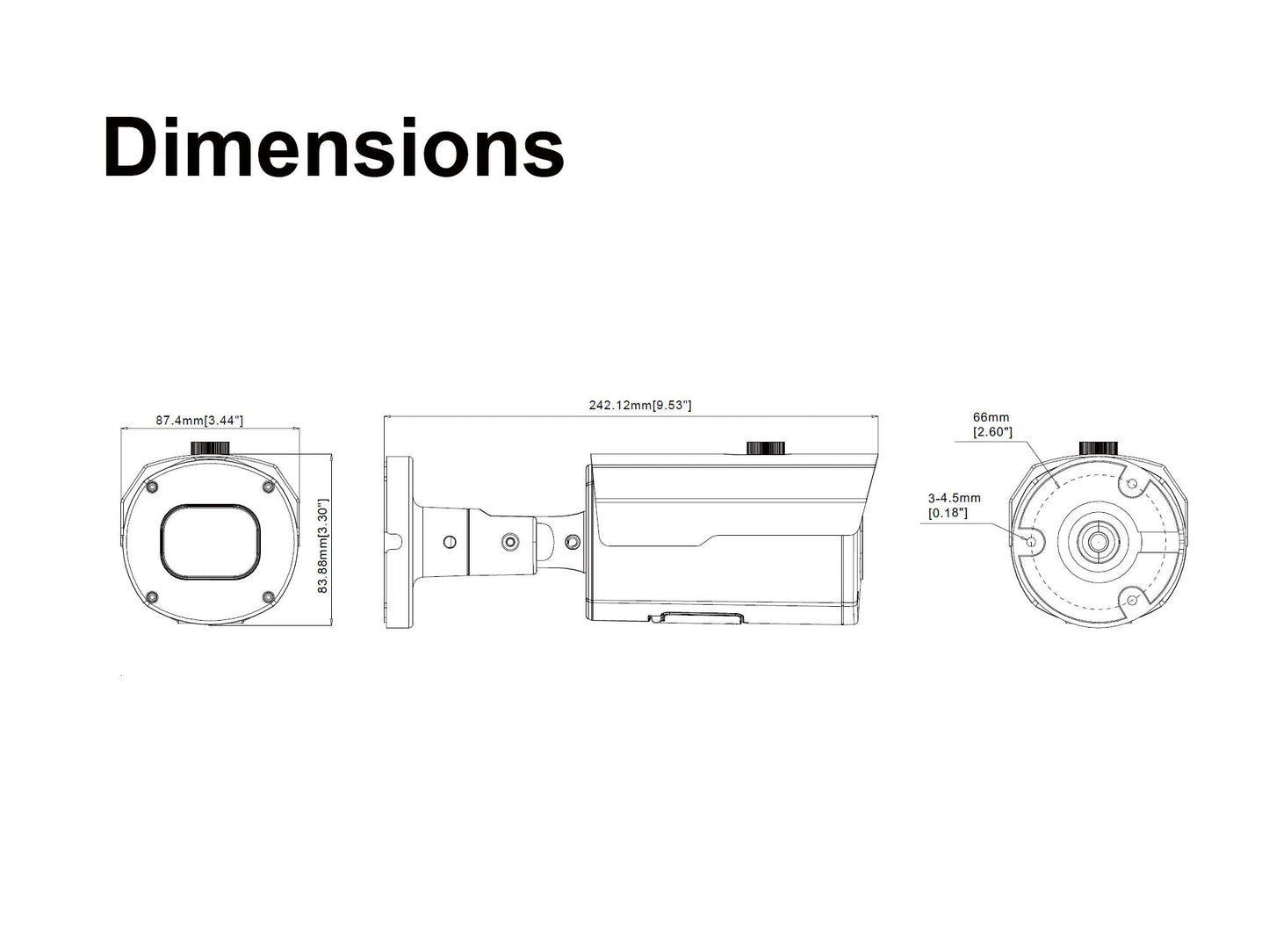 XP-8AI-MZB: 8MP Motorized Zoom IP Bullet Camera w/AI