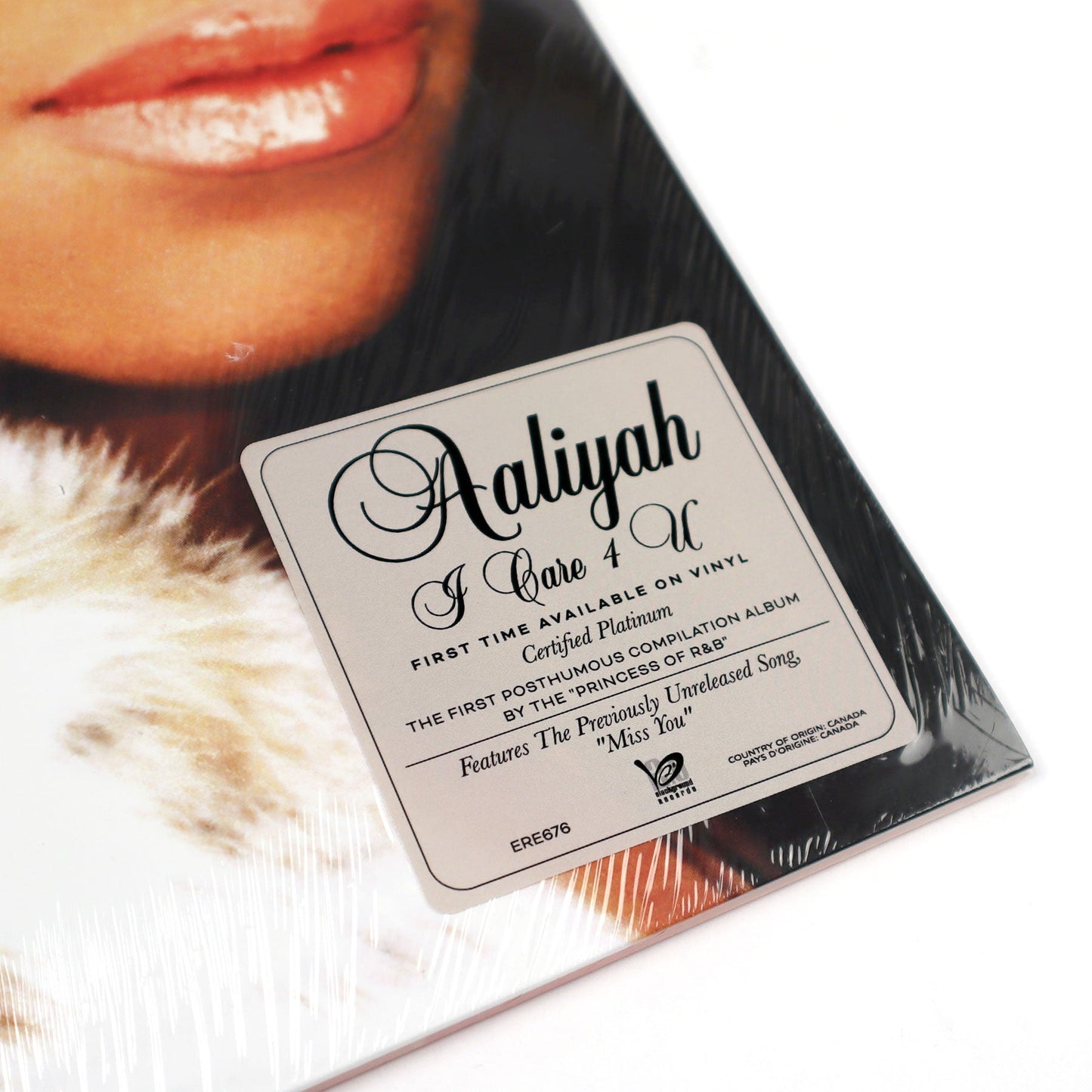 Aaliyah: I Care 4 U (Best Of) Vinyl 2LP