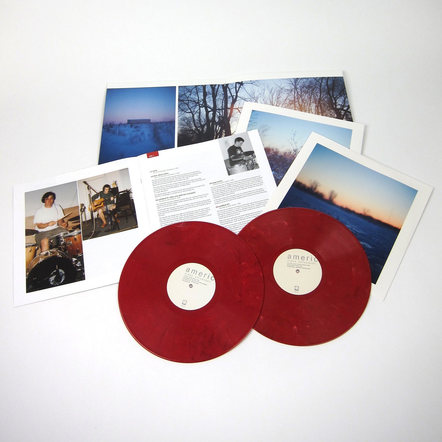 American Football: American Football Deluxe (Red Colored Vinyl) Vinyl 2LP