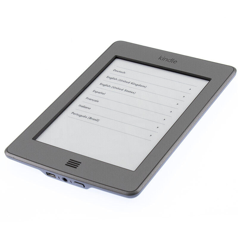 Amazon Kindle Touch 6" - 4th Generation (2011) - WiFi - Graphite - B005890G84
