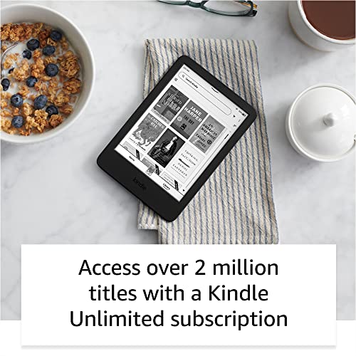 Amazon - Kindle E-Reader (2022 release) 6"" display - 16GB - 2022 - Black - B09SWW583J