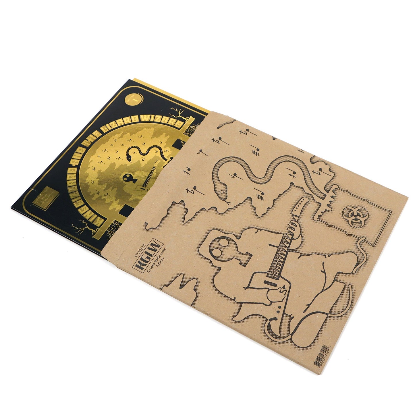 King Gizzard And The Lizard Wizard: Flying Microtonal Banana - Golden Rattlesnake Edition (Colored Vinyl) Vinyl LP