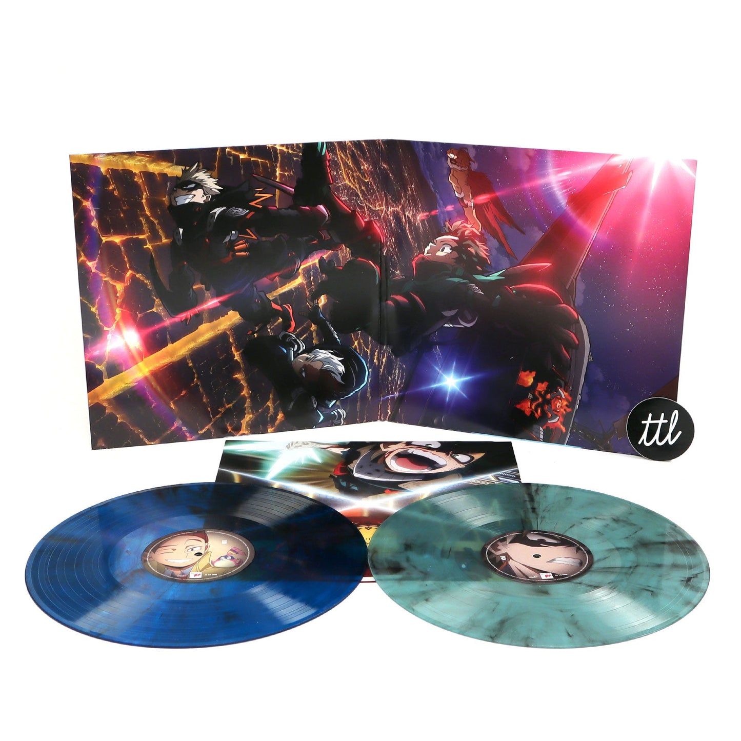 Yuki Hayashi : My Hero Academia - World Heroes Mission Soundtrack (Colored Vinyl) Vinyl 2LP