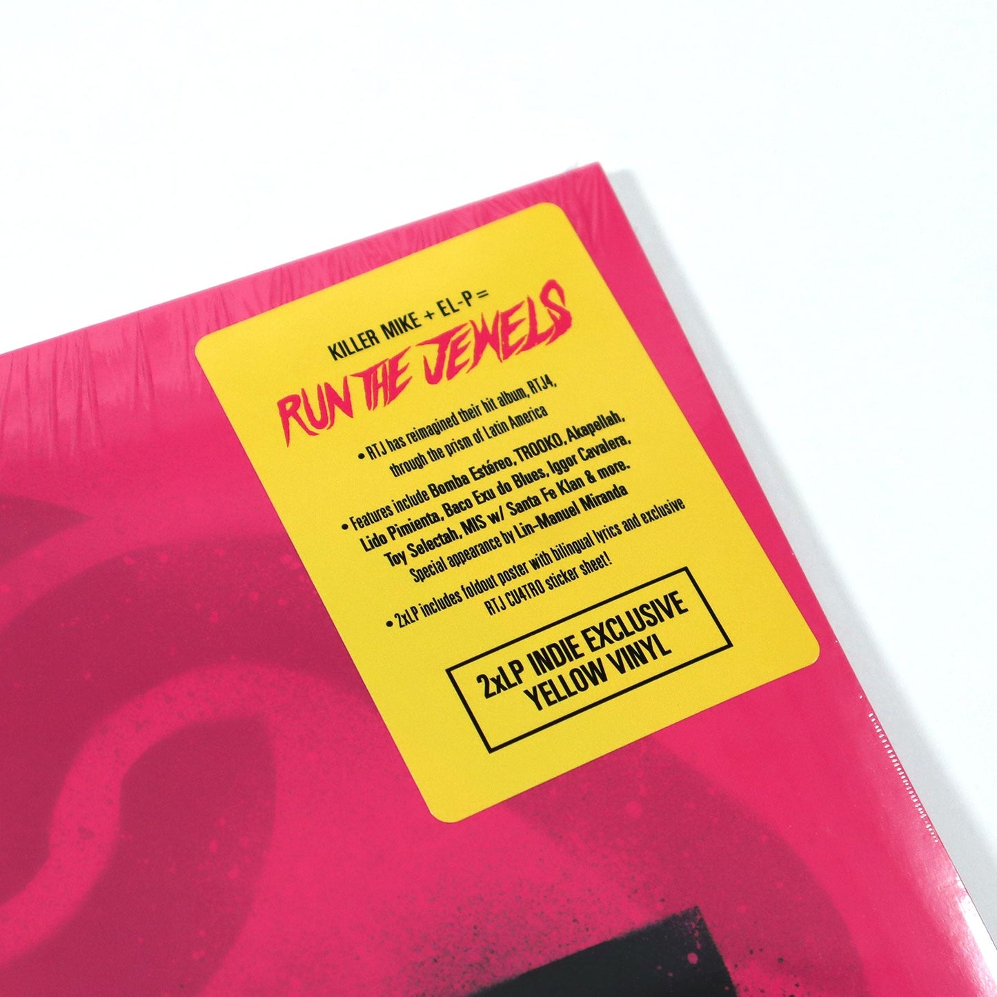 Run The Jewels: RTJ CU4TRO (Indie Exclusive Colored Vinyl) Vinyl 2LP
