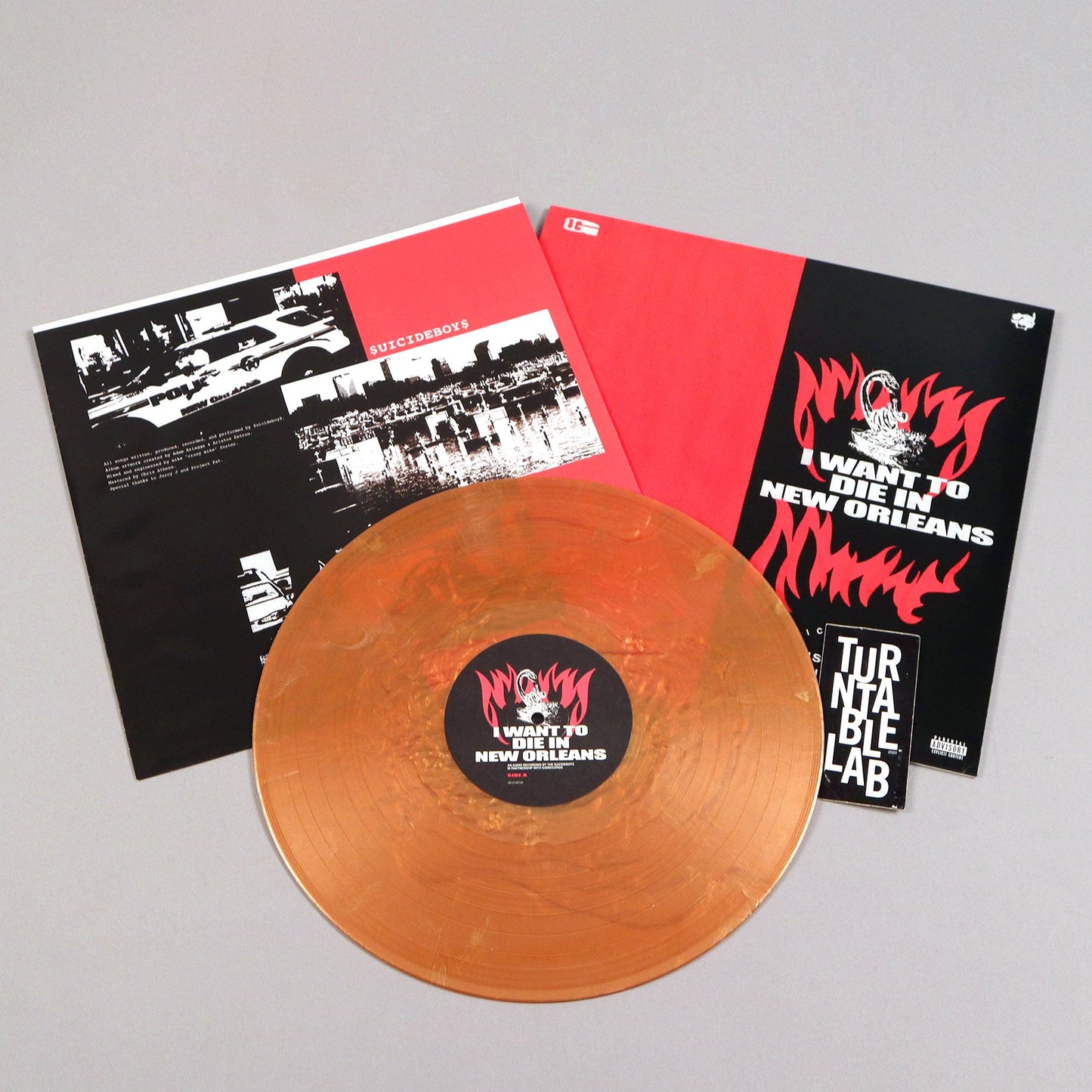 $uicideboy$: I Want To Die In New Orleans (Colored Vinyl) Vinyl LP - Turntable Lab Exclusive - LIMIT 1 PER CUSTOMER
