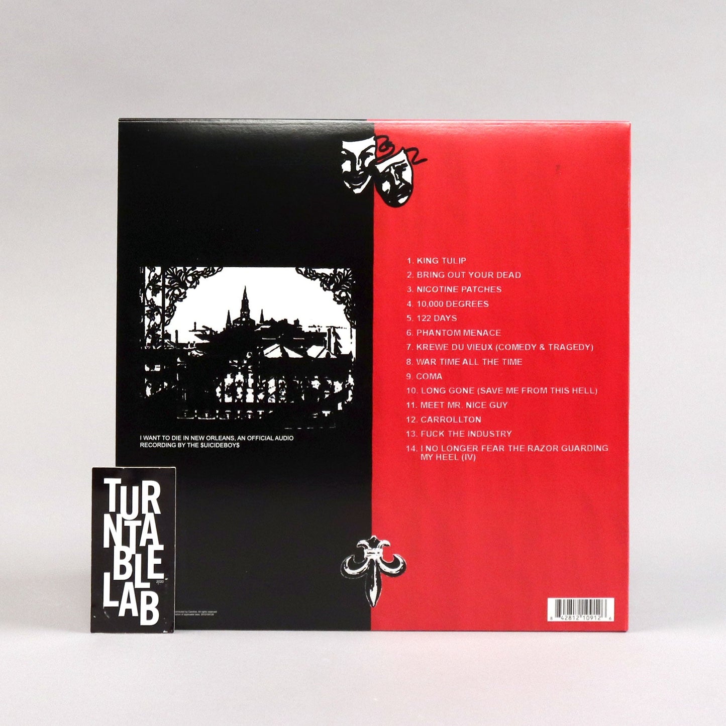 $uicideboy$: I Want To Die In New Orleans (Colored Vinyl) Vinyl LP - Turntable Lab Exclusive - LIMIT 1 PER CUSTOMER