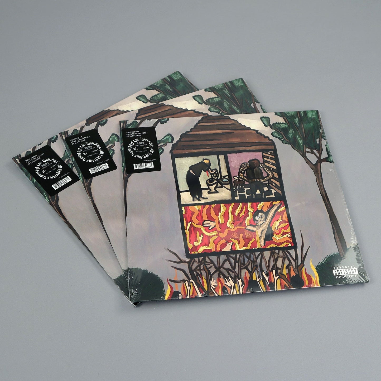 $uicideboy$: Long Term Effects Of Suffering (Colored Vinyl) Vinyl LP - Turntable Lab Exclusive - LIMIT 1 PER CUSTOMER