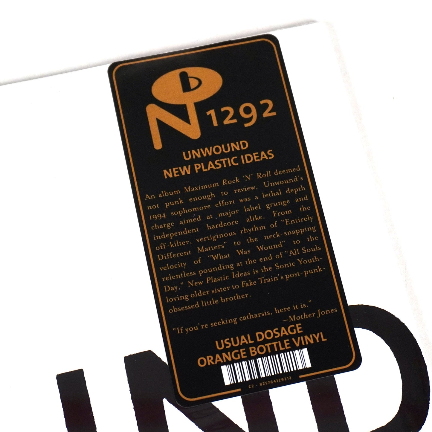 Unwound: New Plastic Ideas (Colored Vinyl) Vinyl LP