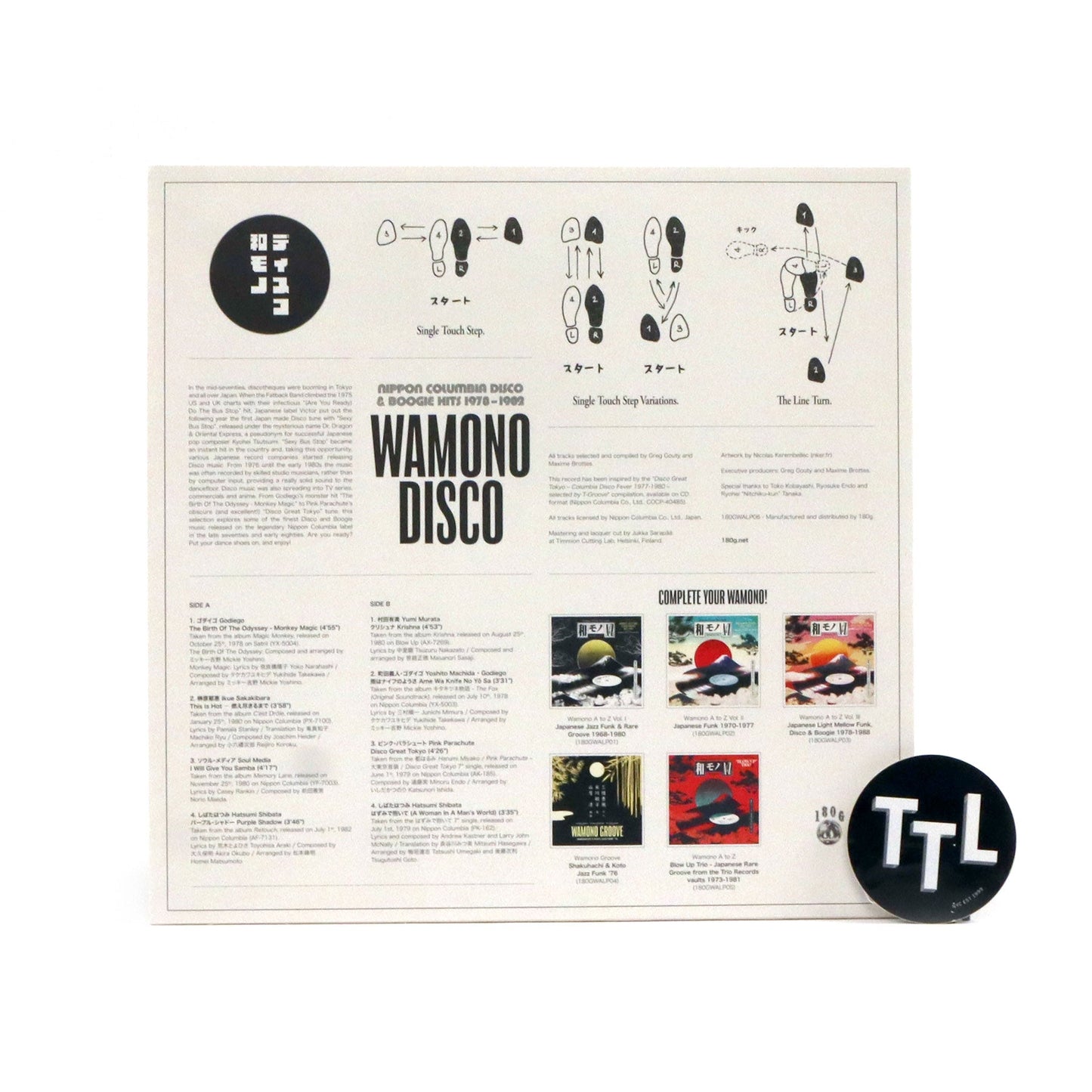 Wamono Disco: Nippon Columbia Disco & Boogie Hits 1978-1982 (180g) Vinyl LP