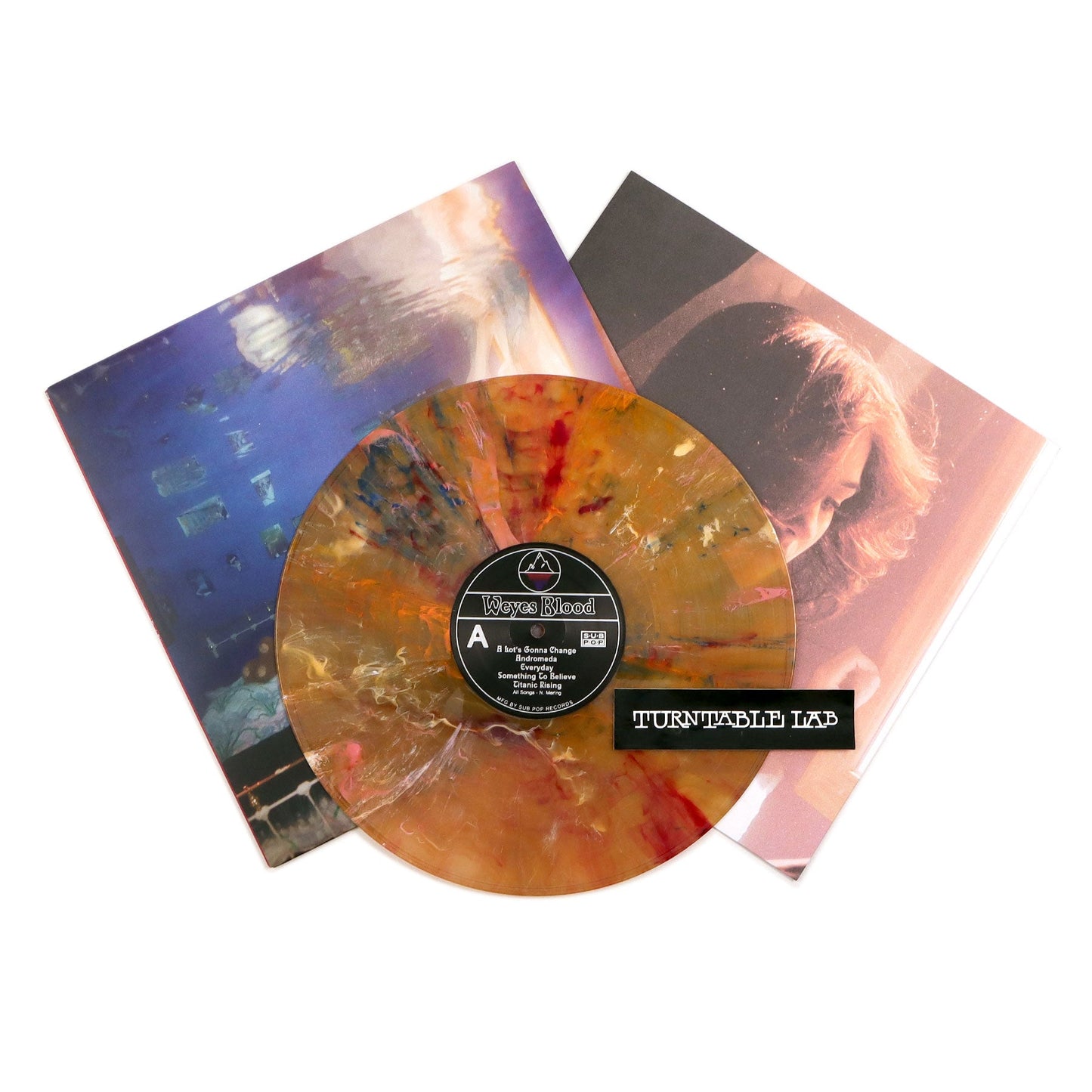 Weyes Blood: Titanic Rising (Indie Exclusive Rainbow Colored Vinyl) Vinyl LP