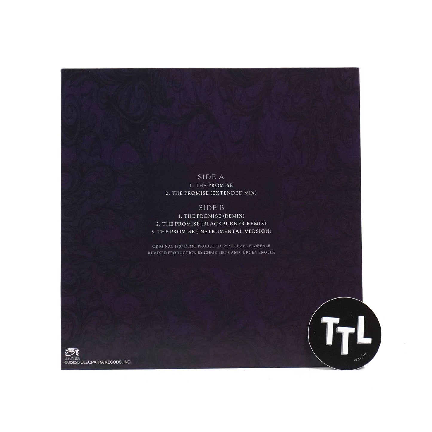 When In Rome: The Promise - 1987 Demo Version (Colored Vinyl) Vinyl 12"