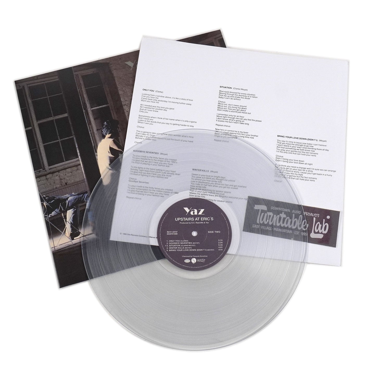 Yaz: Upstairs At Eric's (Colored Vinyl) Vinyl LP