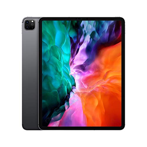 Unlocked Apple iPad Pro 12.9" 4th Gen (2020) (WiFi+Cell) 256GB - Space Gray - MXFX2LL/A