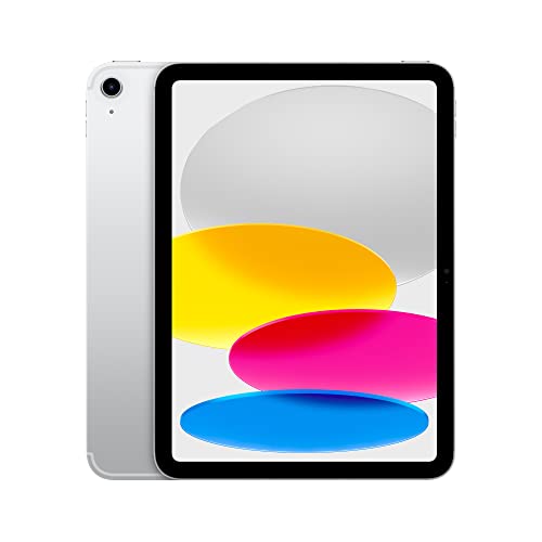 Unlocked Apple iPad 10th Gen 10.9" Wi-Fi + Cellular - 64GB - Silver - MQ6J3LL/A
