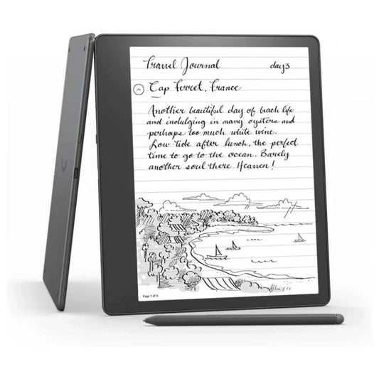 Amazon Kindle Scribe Digital Notebook - 32 GB with Premium Pen - 2022 - Gray - B09BSGFTHY