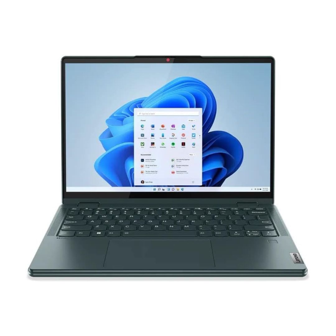Lenovo Yoga 6 13.3" Touchscreen WUXGA Notebook – AMD Ryzen 7 5700U – 16GB RAM – 1TB SSD – Dark Teal – 82UD002QUS