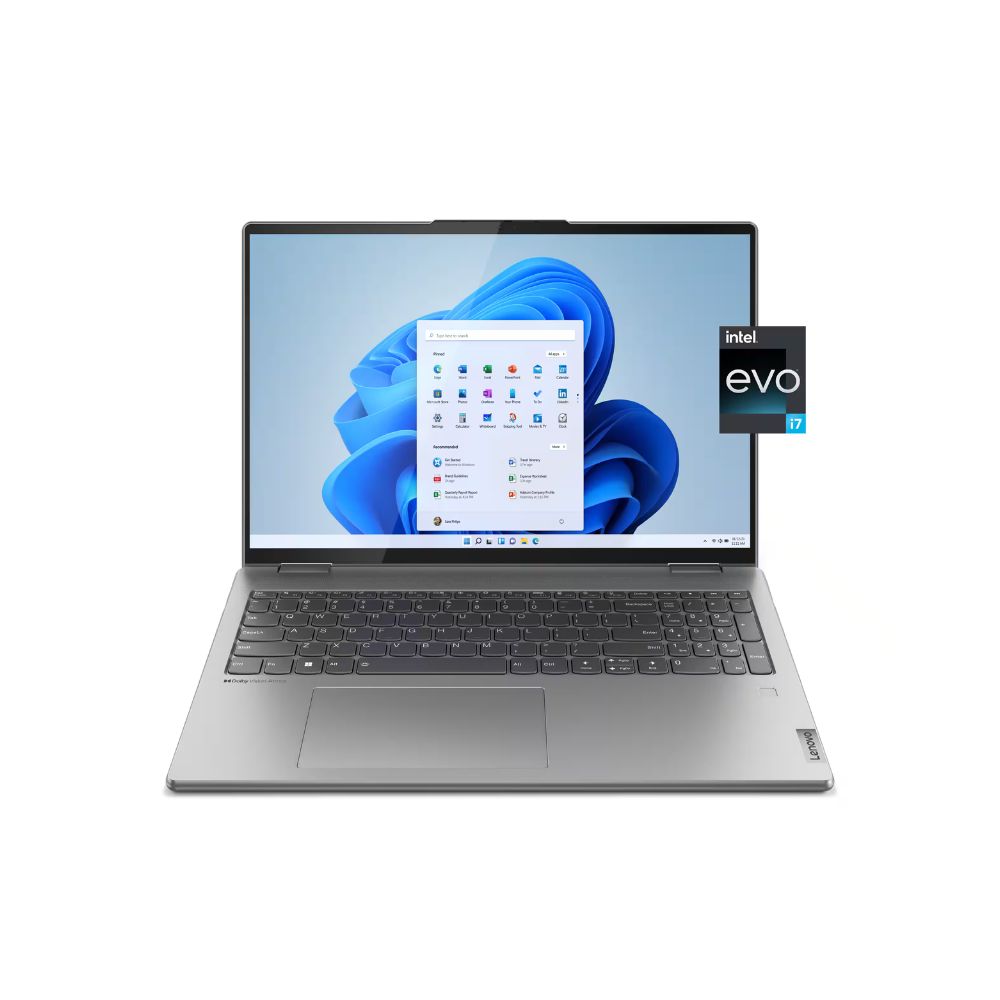 Lenovo Yoga 7i 16" 2.5K Touch 2-in-1 Laptop - Intel Evo Platform - i7-12700H - 32GB RAM - Intel Arc A370M - 1TB SSD - Arctic Grey - 82UF0000US