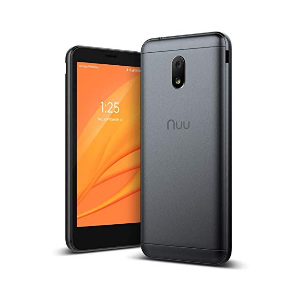 Unlocked NUU Mobile A6L 8GB - Black - NUU-A6LG