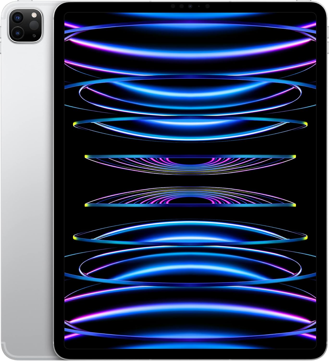 2022 Apple iPad Pro 12.9" (6th Gen) – 256GB – Cellular – Silver – MP613LL/A – Unlocked