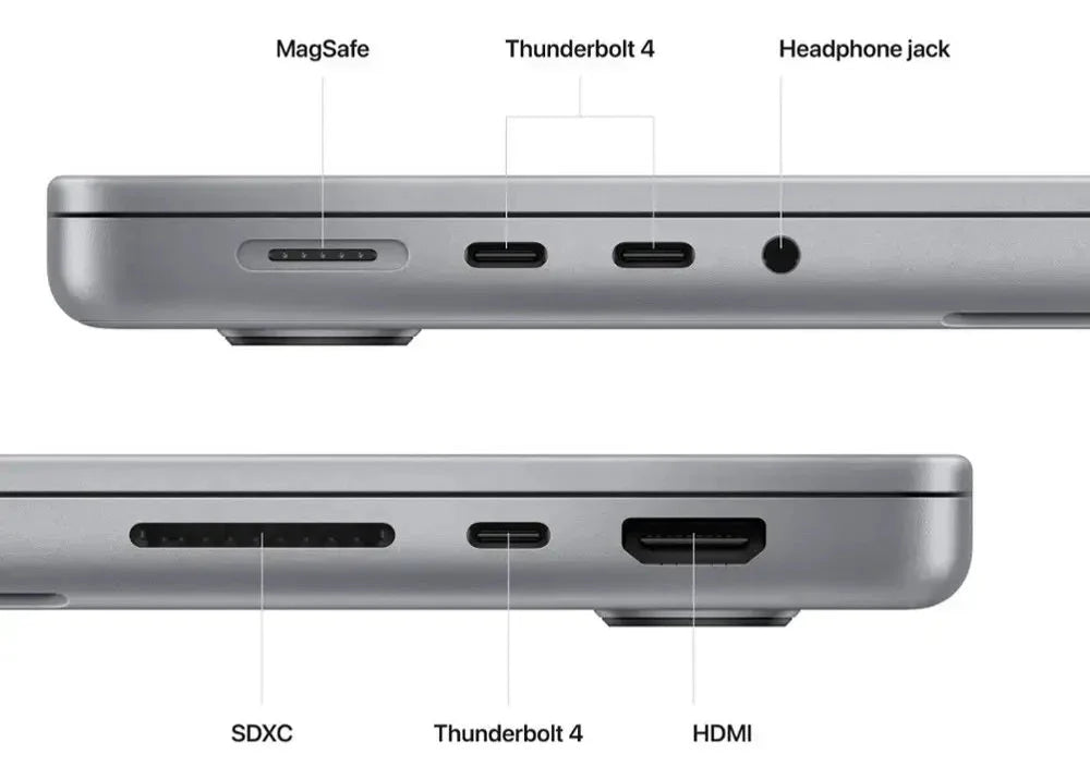 2021 Apple MacBook Pro 16-inch M1 Max 32-Core GPU –  64GB RAM 4TB SSD | Space Gray