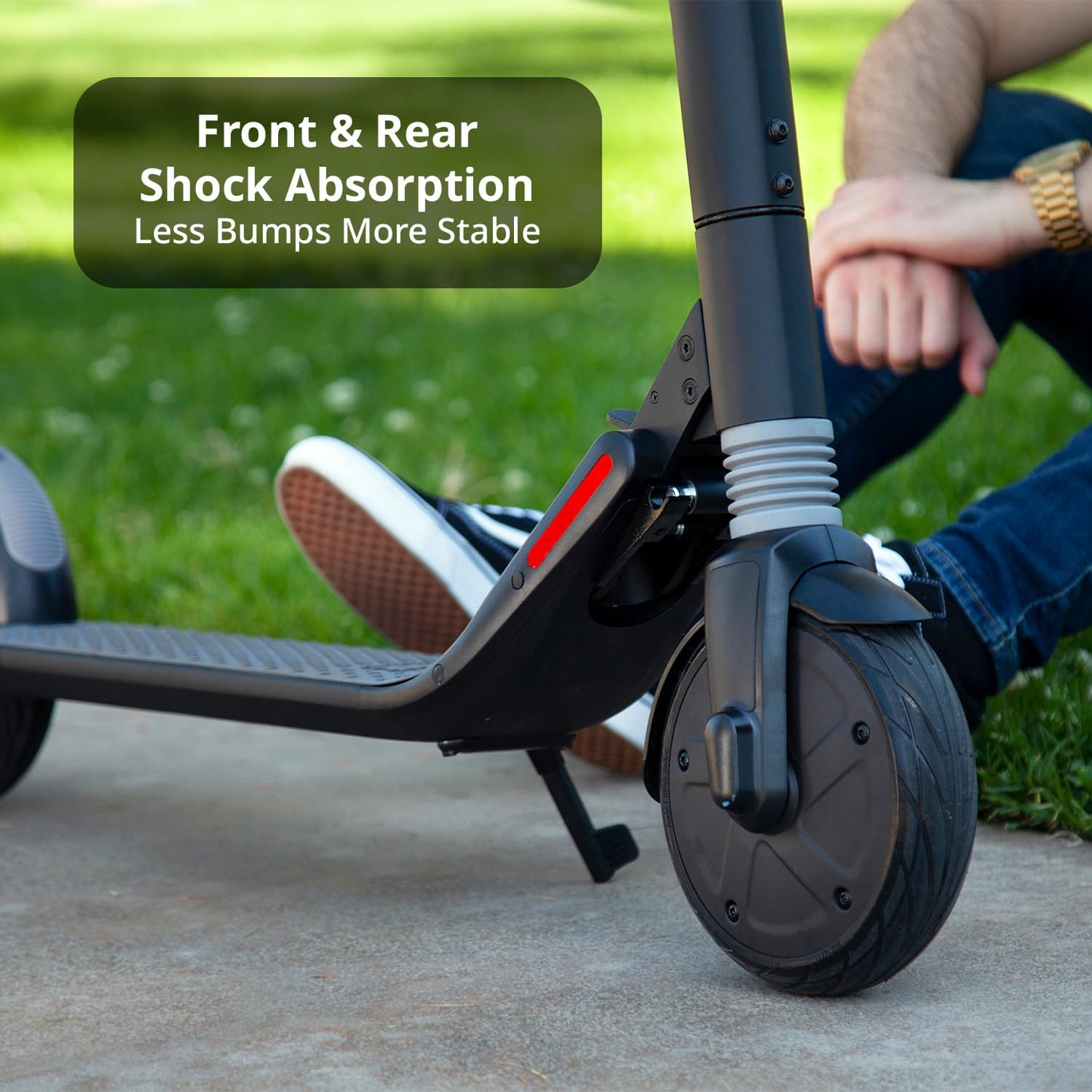 Segway - ES3 Plus Kick Scooter w/28 mi Max Operating Range & 18.6 mph Max Speed - Black - AA.00.0010.05