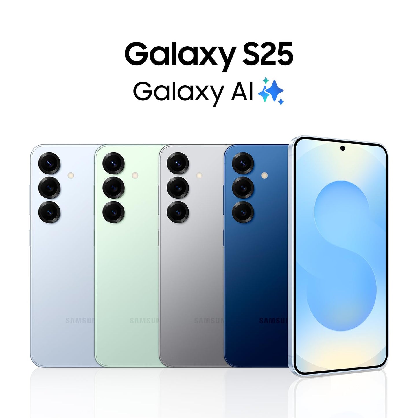 Unlocked Samsung Galaxy S25 5G - 128GB - Silver Shadow - SM-S931UZSAXAA