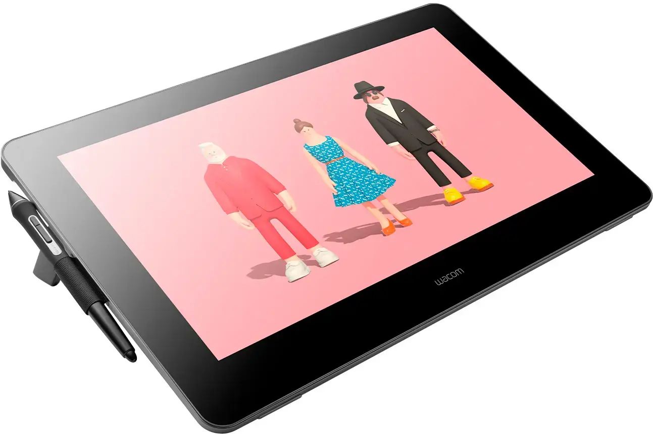 Wacom Cintiq Pro 16 (2021 Version) 15.6" 4K Touch – Creative Pen Drawing Tablet – Black – DTH167K0A