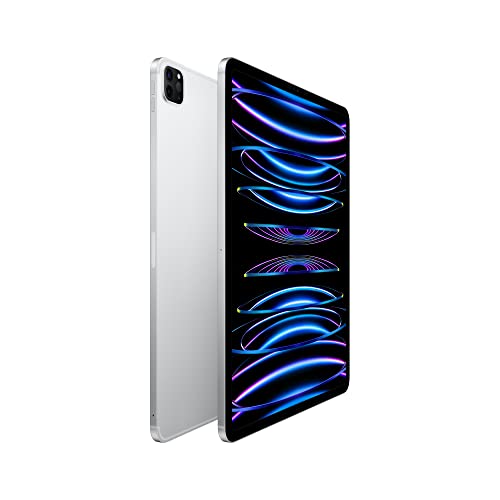 2022 Apple iPad Pro 12.9" (6th Gen) – 256GB – Cellular – Silver – MP613LL/A – Unlocked