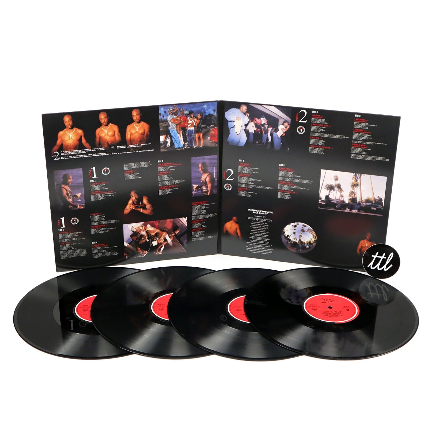 2Pac: All Eyez On Me (180g) Vinyl 4LP