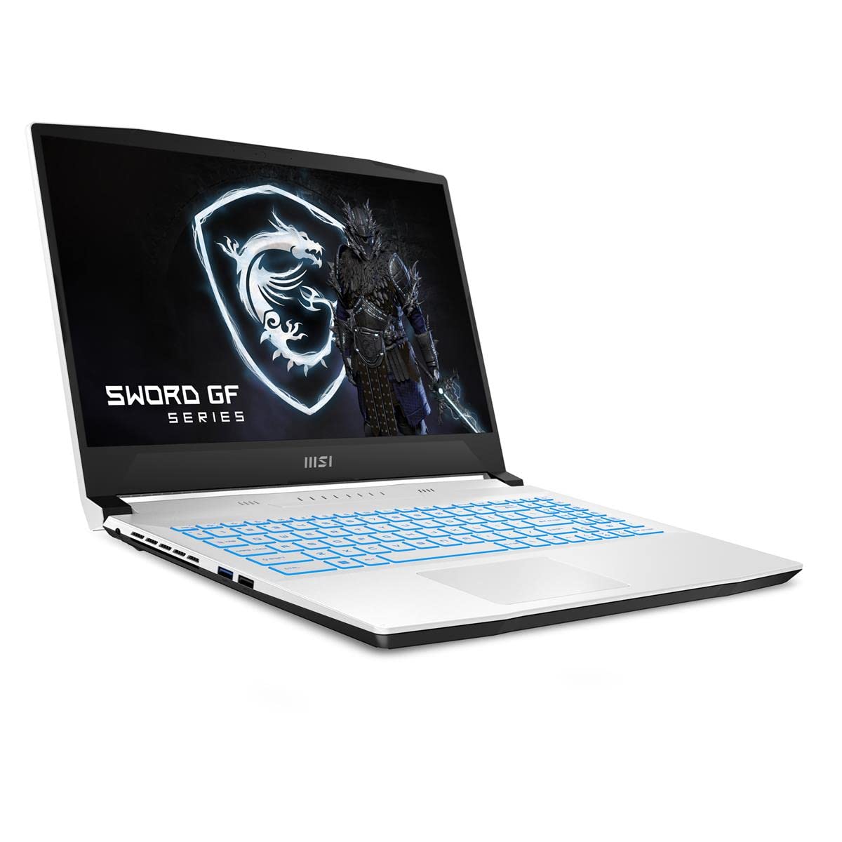 MSI - Sword 15.6 Gaming Laptop - Intel Core i7-11800H - 8GB RAM - RTX 3050 Ti - 512GB SSD - White - Sword151248