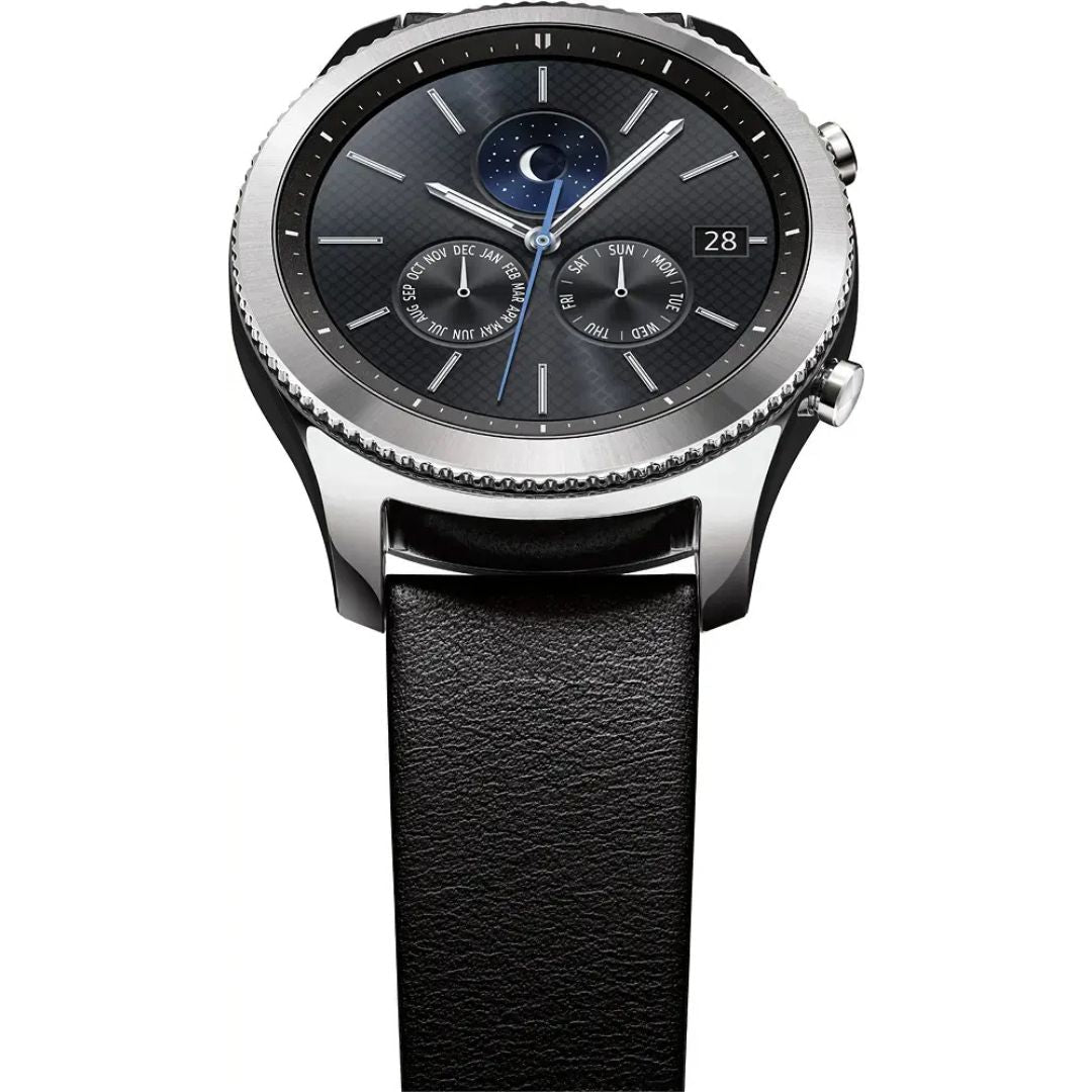 Samsung Gear S3 Classic Smartwatch – 46mm Stainless Steel – Silver – SM-R770NZSAXAR
