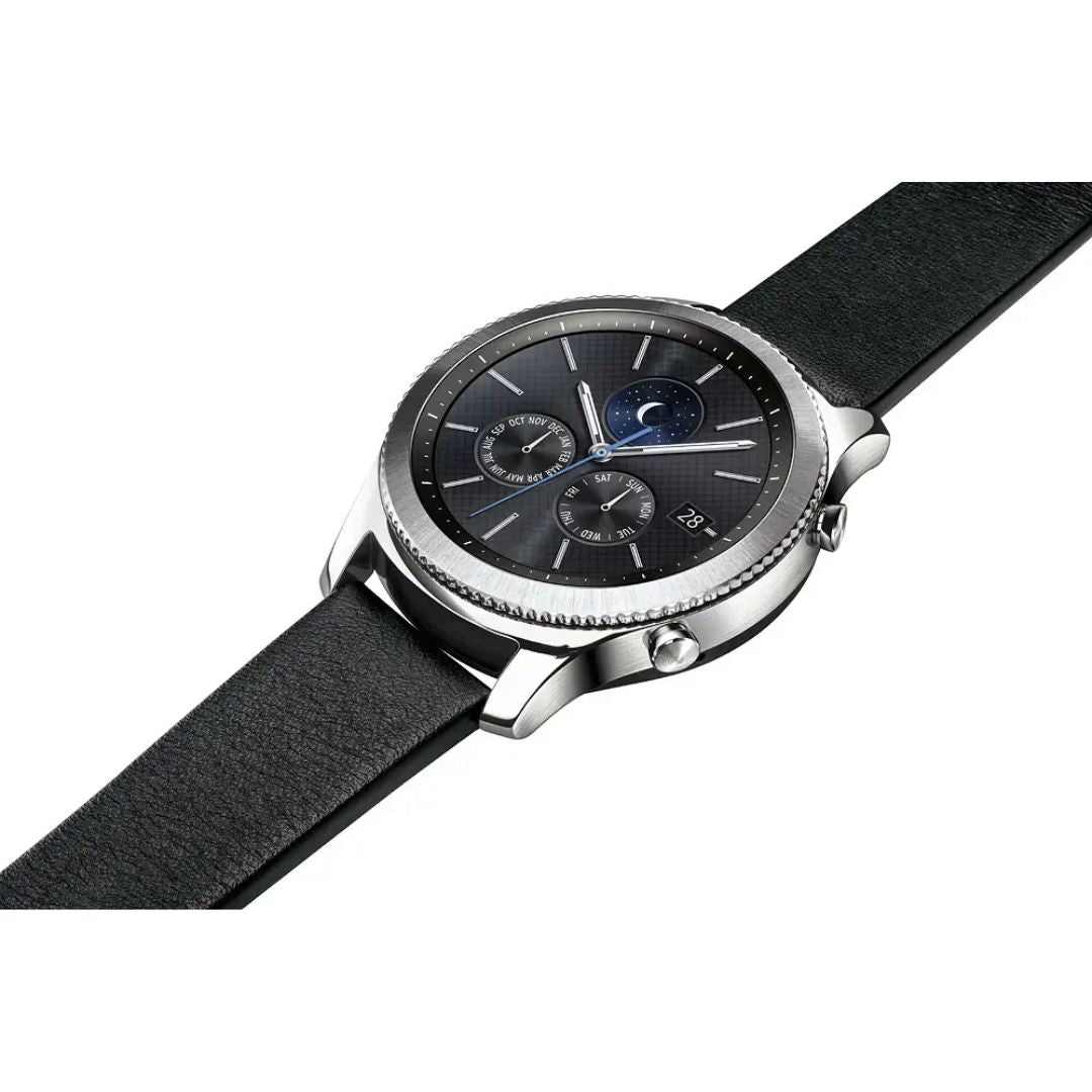 Samsung Gear S3 Classic Smartwatch – 46mm Stainless Steel – Silver – SM-R770NZSAXAR