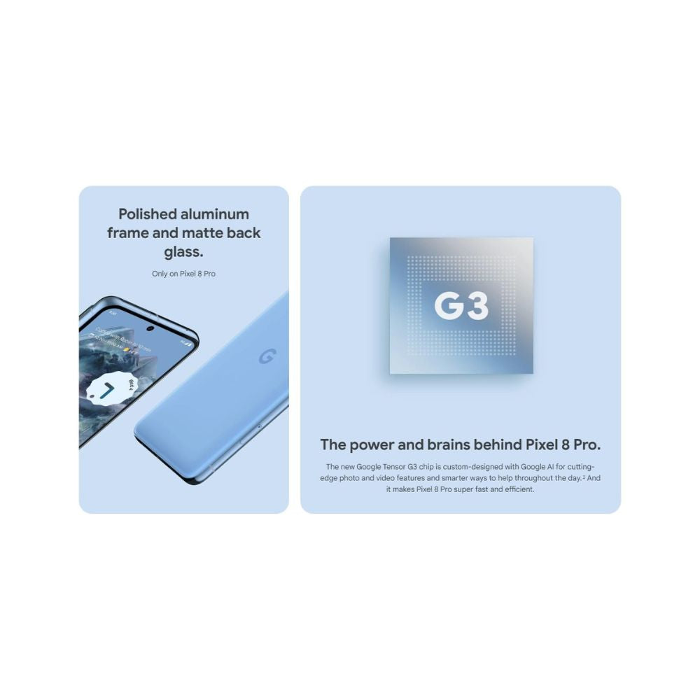 Verizon Google Pixel 8 Pro - 128GB - Bay - GA04838-US