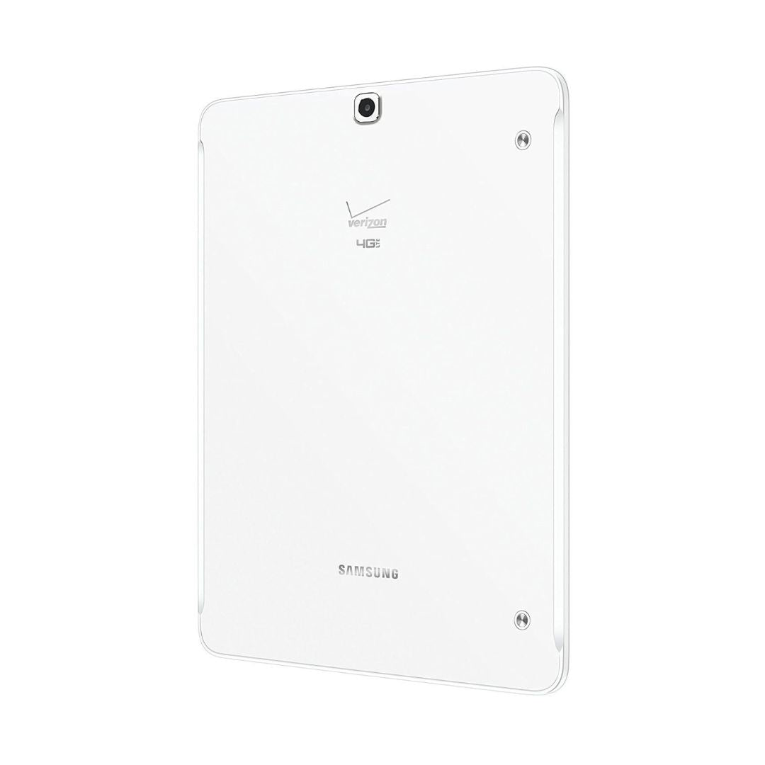 Verizon - Samsung Galaxy Tab S2 SM-T818V White 32GB Wi-Fi + SM-T818VZWAVZW