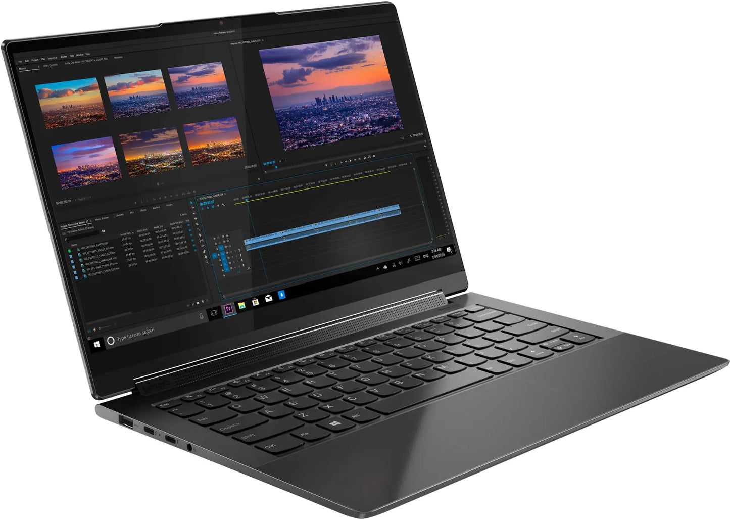 Lenovo Yoga 9i 14 2-in-1 14" 4K HDR Touch-Screen - Intel Evo Core i7-1195G7 - 16GB RAM - 512GB SSD - Black - 82BG0091US