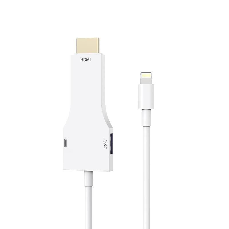 UCable - iPhone Lightning to HDMI Cable For TV Monitor Projector | UPERFECT