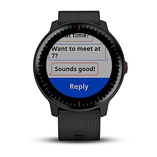 Verizon Garmin VivoActive 3 Music Smartwatch - Black - 010-01986-00