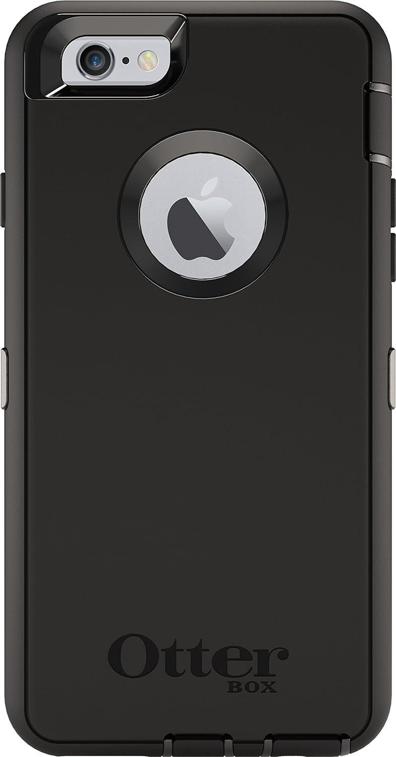 OtterBox DEFENDER SERIES Case & Holster for Apple iPhone 6 Plus/6S Plus - Black (Certified Refurbished)