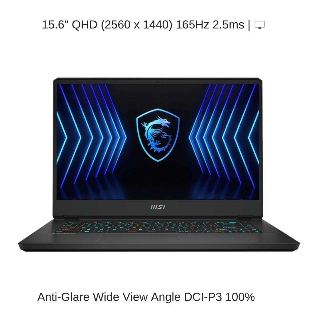 MSI - 15.6" 165 Hz - i7 12800HX - 3070 Ti GPU - 32GB RAM - 1TB SSD - Windows 11 - Vector GP66HX 12UGS-066