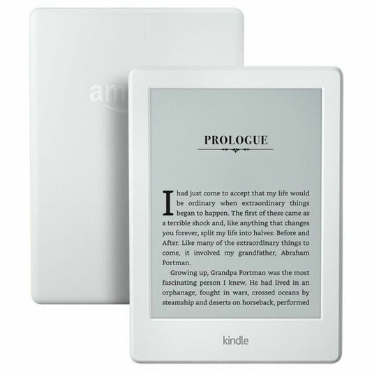 Amazon Kindle (8th Generation, 2016) Wi-Fi E-Reader 4GB Internal Storage, White -  B017JG41PC