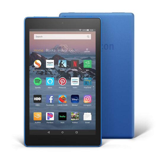 Amazon Kindle Fire HD 8 Tablet 8"" HD 32 GB  - 2018 - Blue - B078HP8WTL