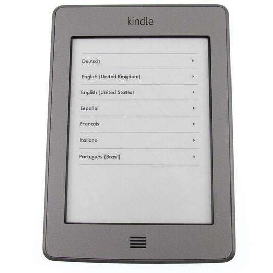 Amazon Kindle Touch 6" - 4th Generation (2011) - WiFi  - Graphite - B005890G84